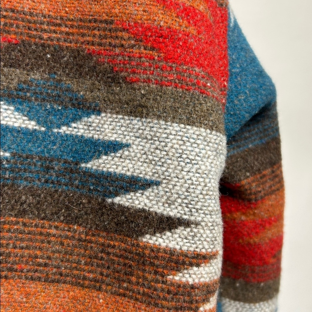 Southwestern Patterned Jacket aztec main strip si… - image 4